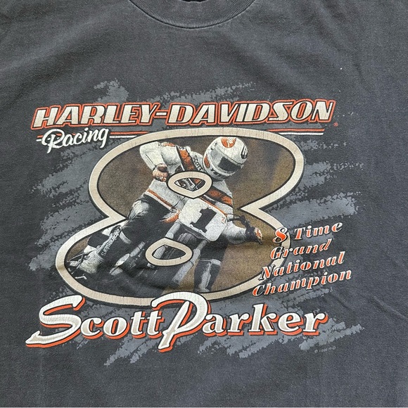 Vintage 1998 Harley Davidson T-Shirt Size Large - Picture 3 of 6